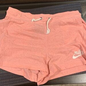 Nike Women's Coral Athletic Shorts